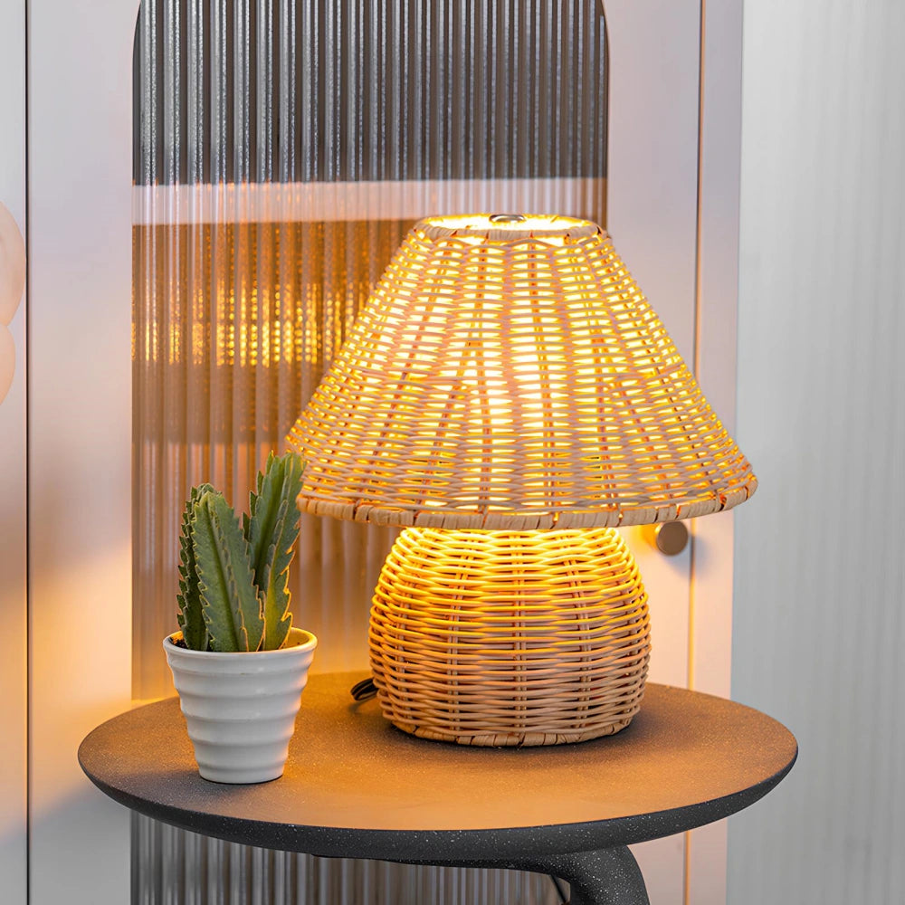 WeaveCraft™ テーブルランプ