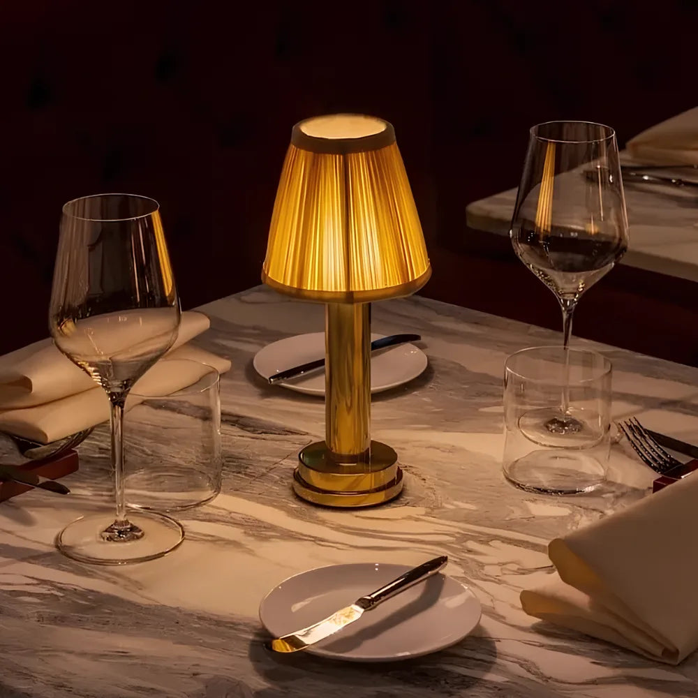 レトロエレガンステーブルランプ