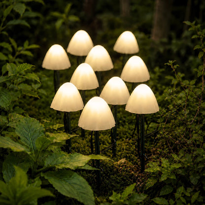 MoonlitMushrooms™ Ηλιακά φώτα κήπου