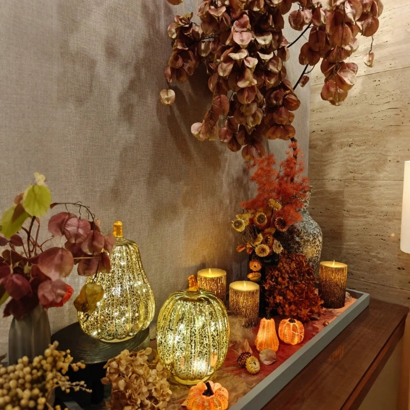 HarvestGlow™ Kézzel fújt üveglámpa