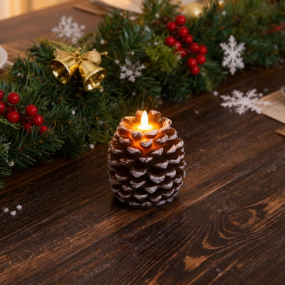 ForestHearth™ Flameless Pinecone Candles