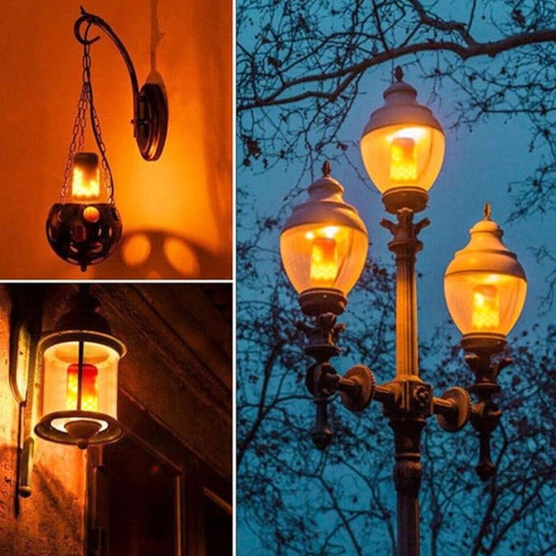 炎のような効果のあるLED電球