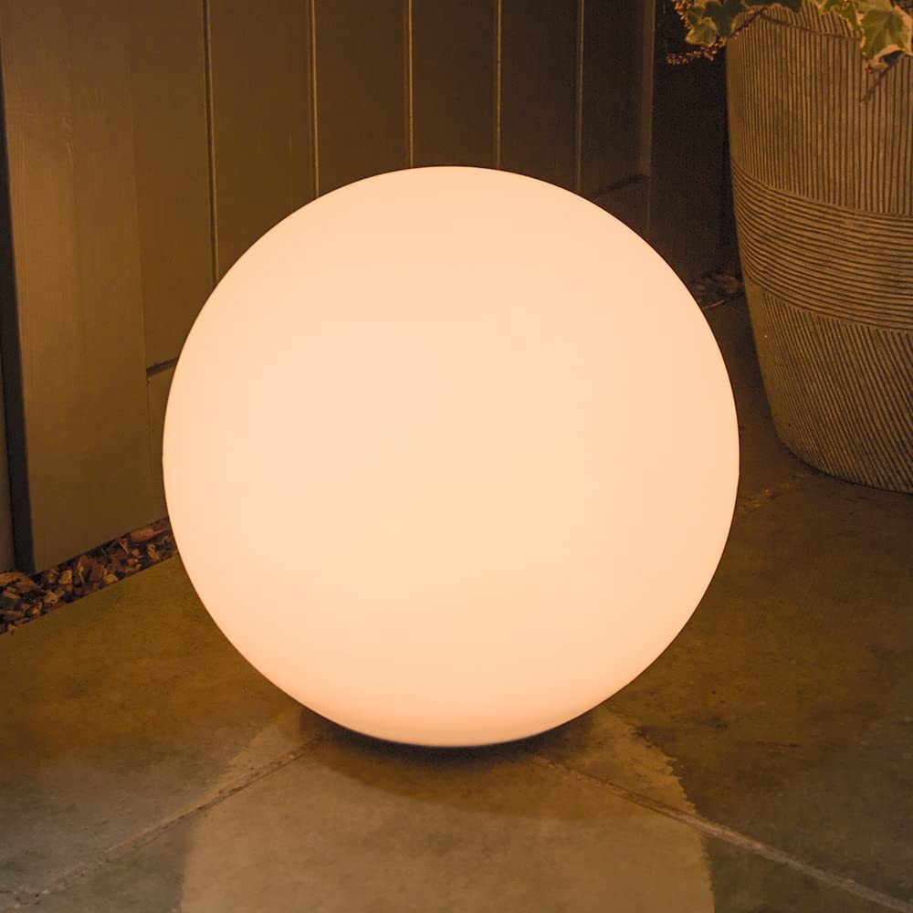 Lumière de jardin en forme de boule