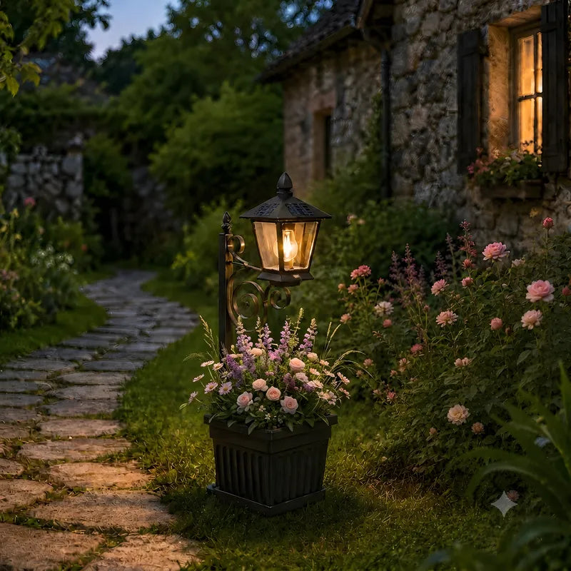 HeritageGlow™ 가든 랜턴 화분