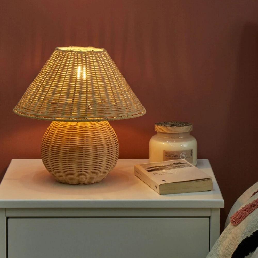 WeaveCraft™ Table Lamp