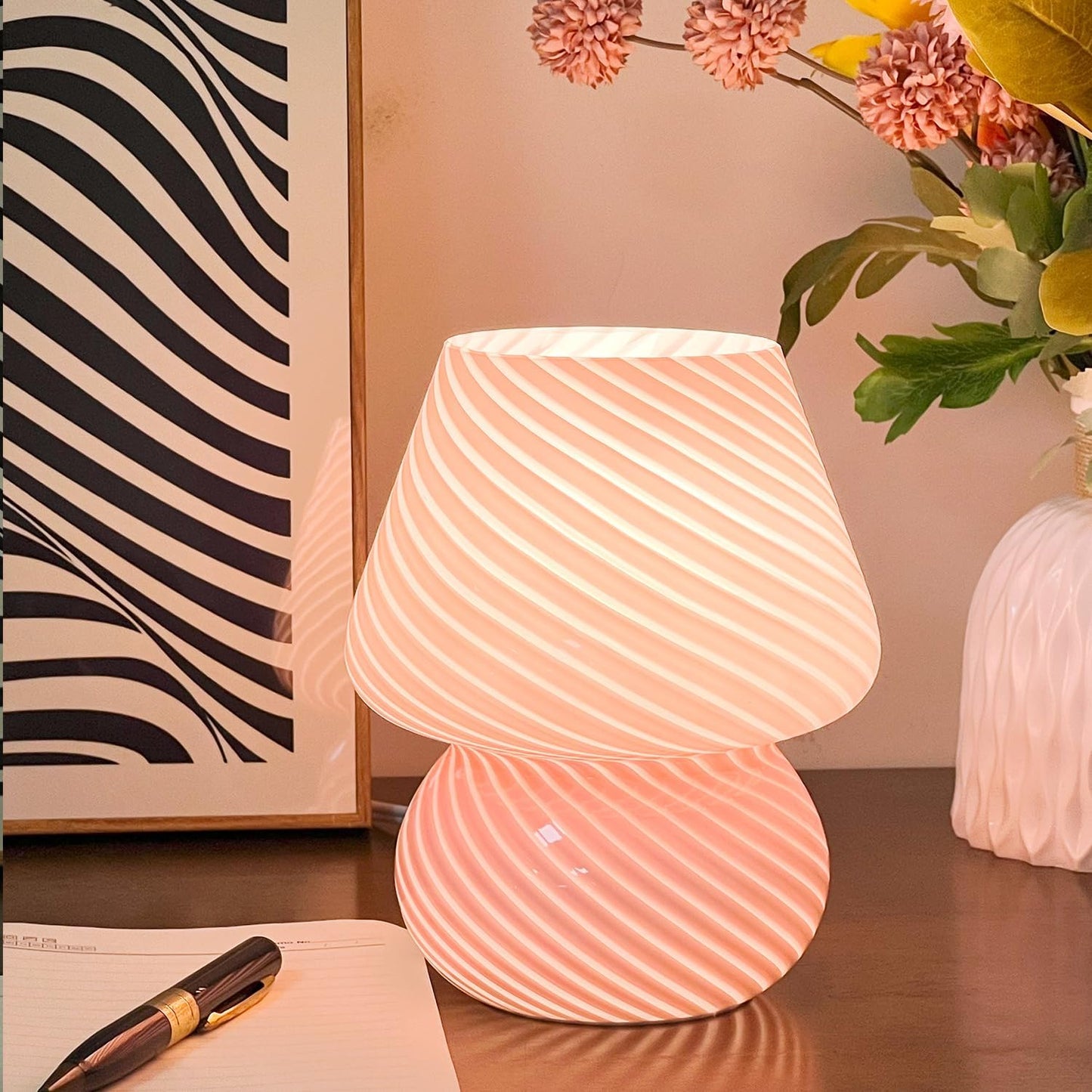 Verra™ Mondgeblazen glazen lamp