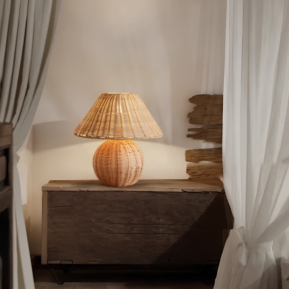 WeaveCraft™ Table Lamp