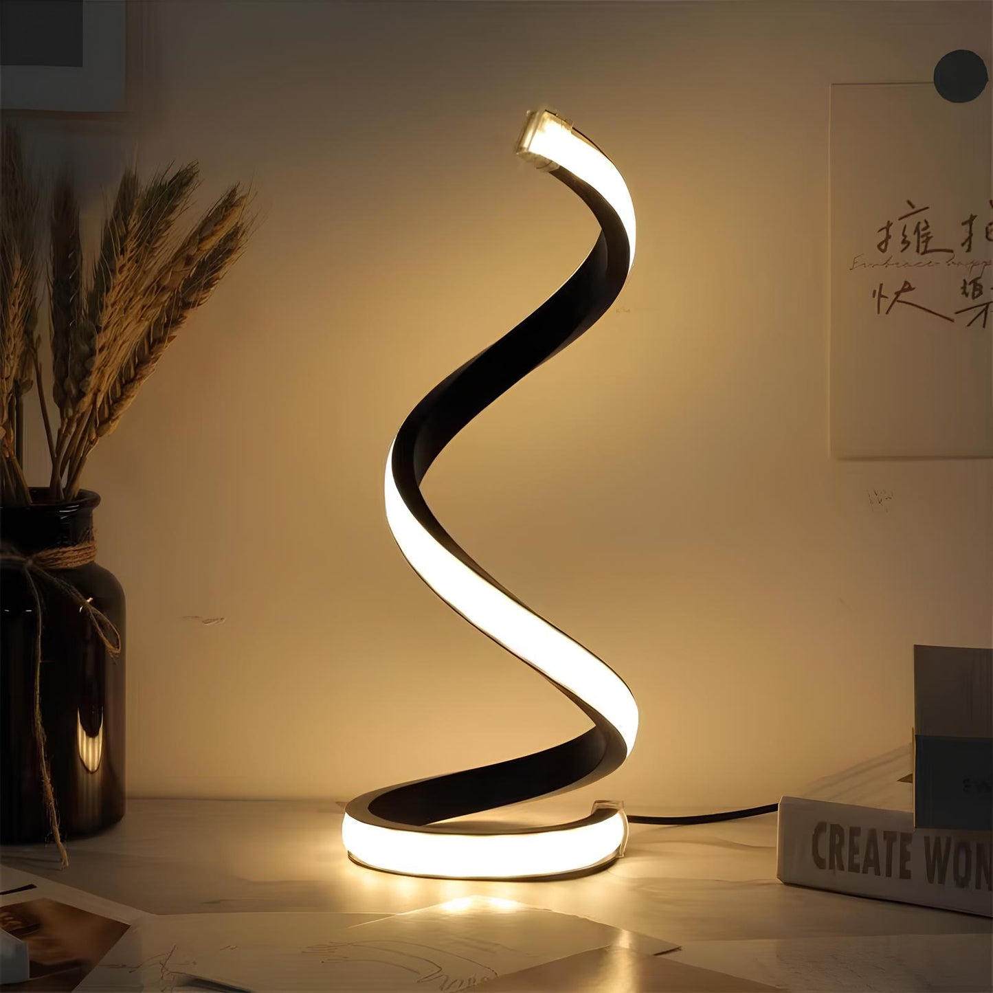 Spiral Table Lamp