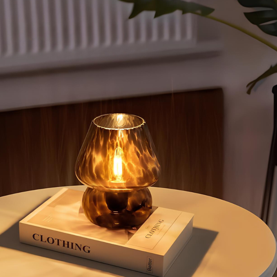 Verra™ Mondgeblazen glazen lamp