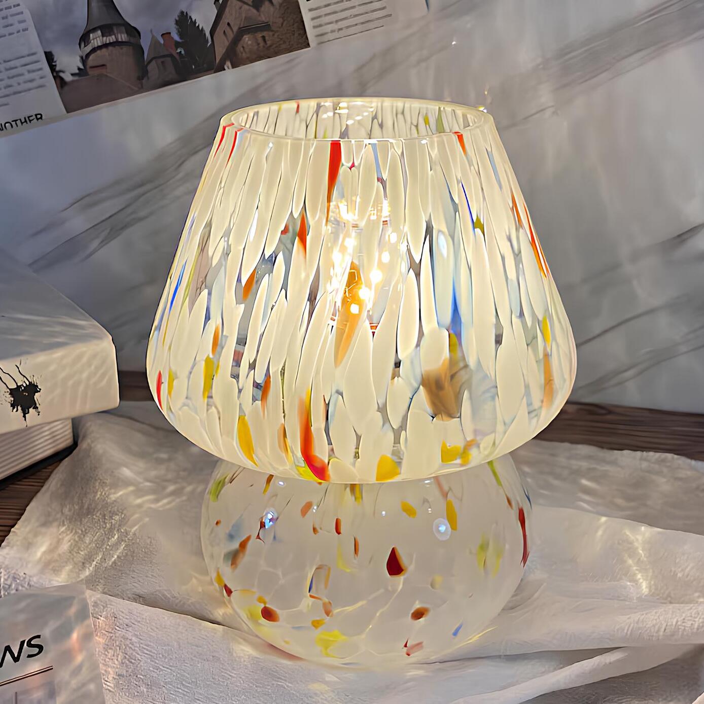 Verra™ Hand-Blown Glass Lamp