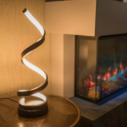 Spiral Table Lamp