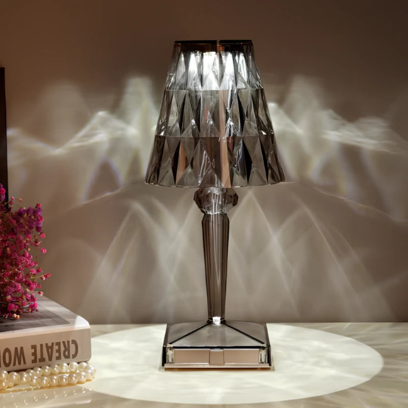 Lampe cristal scintillant