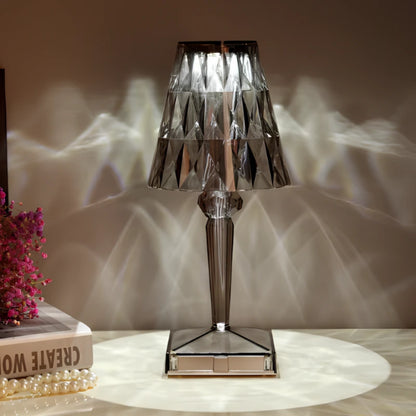 Lampe cristal scintillant