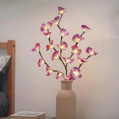 Verlichte takken