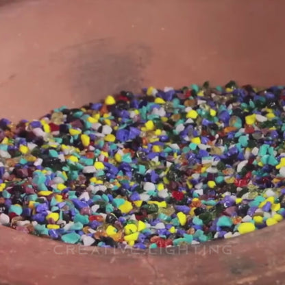 Verra™ 手吹きガラスランプ