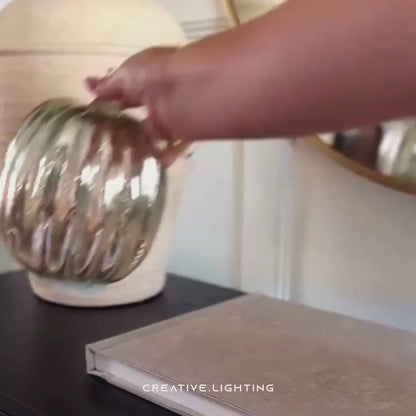 HarvestGlow™ Hand-Blown Glass Lamp