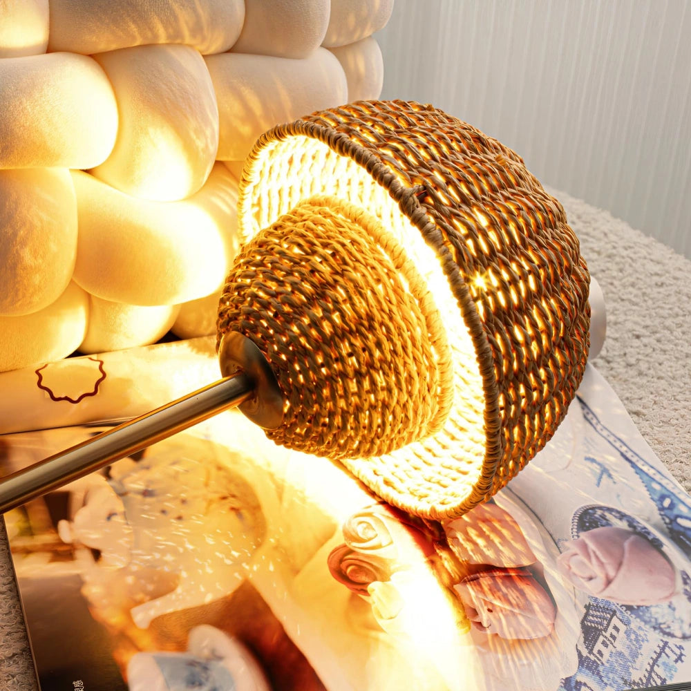 WeaveCraft™ Table Lamp