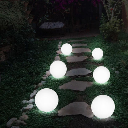 Gömb alakú kerti lámpa