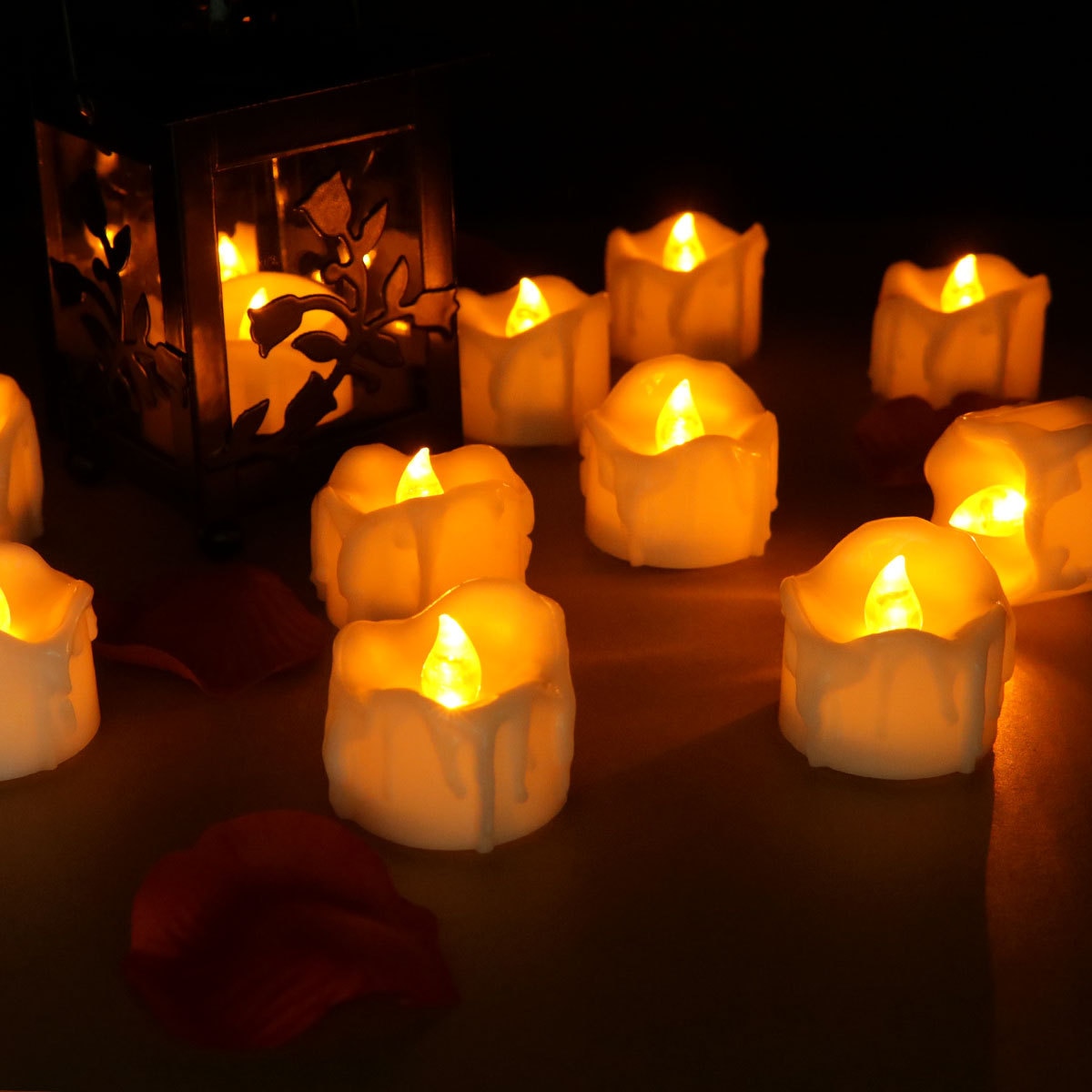 Flammenlose Kerzen –