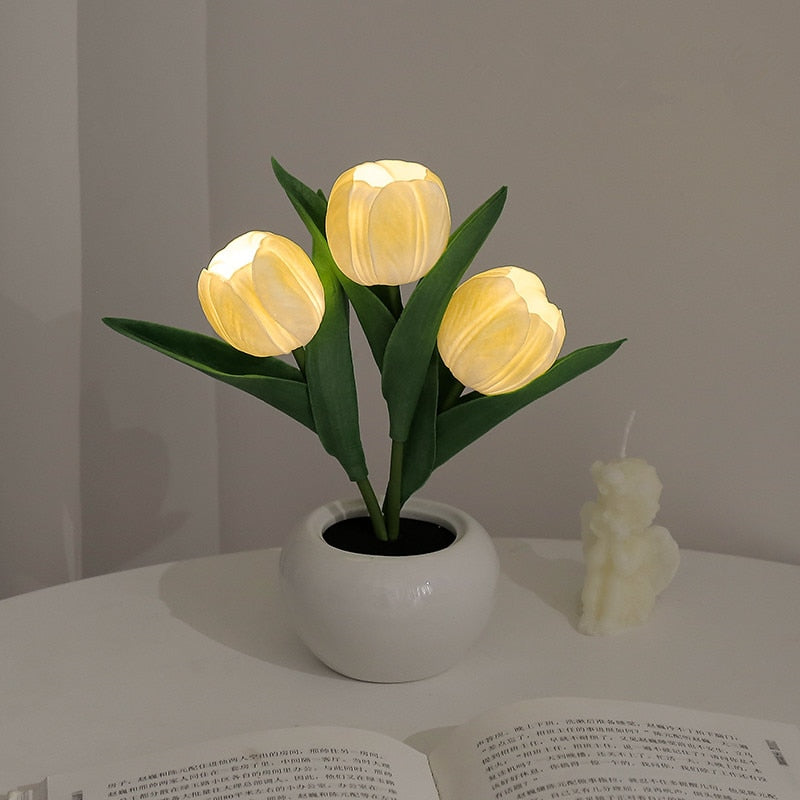 Lampu Malam Tulip