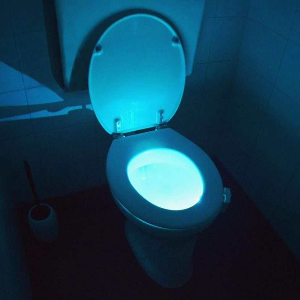 The Original Toilet Night Light Tech Gadget. Fun Bathroom Motion